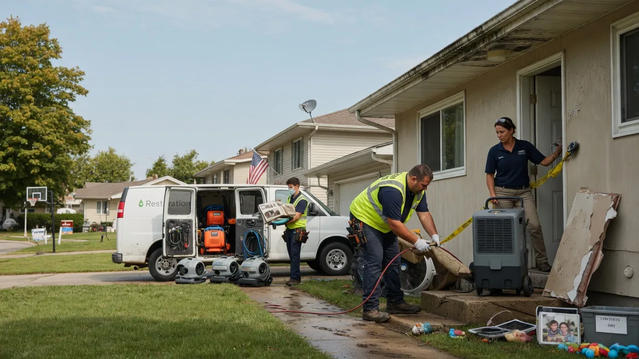 Water Damage Restoration in Higbee, MO near me